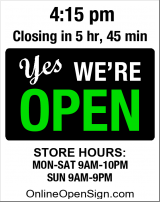 Business Hours for Dik%27s%20Market%20House